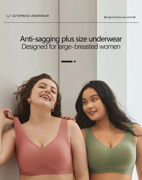 Multi-Color Solid Pattern Jelly Latex Girls' Bra Plus Size Adjustable Removable Steel Ring Everyday Spandex Marks Made