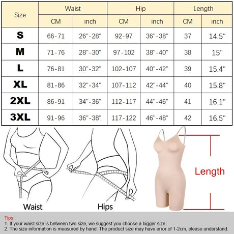 Women V Neck Shapewear Tummy Control Bodysuit Breathable Tank Top Sexy Adjustable Strap Full Body Shaper High Stretch Anti Chafing Faja Invisable Comfortable Shorts Slimming Waist Trainer Butt Lifter 3 Colors Available