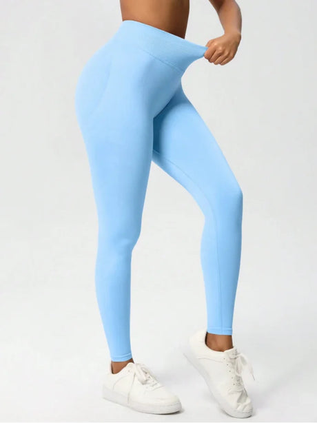 Women's Gym Tight Pants Seamless Yoga Pants Hip Lifting Workout Leggings Fitness Running Compression Sports Tights