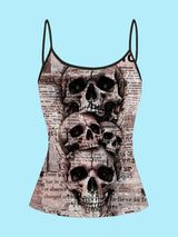 European and American Spring, Summer and Autumn Solid Color Daily Casual Adjustable Suspender Vest Three-Piece Set