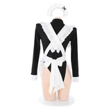 Night Call Cosplay Lingerie Sexy Party Dress Headband Bodysuit Apron Set Luxury Girl Uniform Hot Maid Costume Underwear For Sex