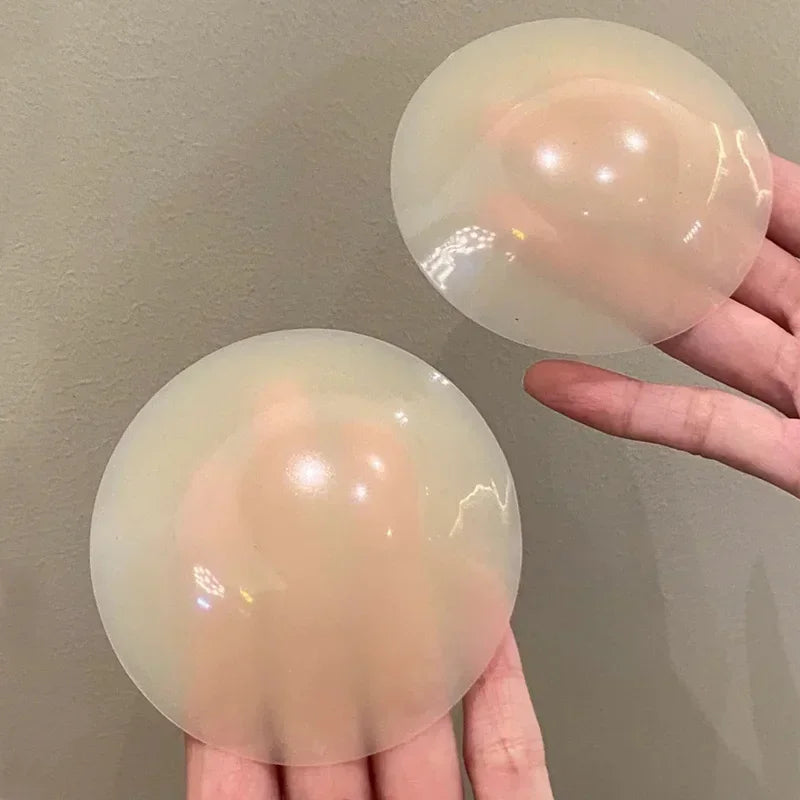 10piars Spring Summer Silicone Nipple Cover Bra Pads for Women Breathable Seamless Thin Bras Nipple Covers Invisible Lift Up Bra
