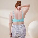 Seamless Plus-size Womens Anti-sagging Balconette Lightly Padded Push Up Bras Daily Full Cup Push-up Support Underwire Lingerie