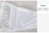 European Lace Bra Set Ultra-Thin Semi-Transparent, Half Cup Pure Desire Bras for Small Chest, Anti-Sagging Comfortable Underwear