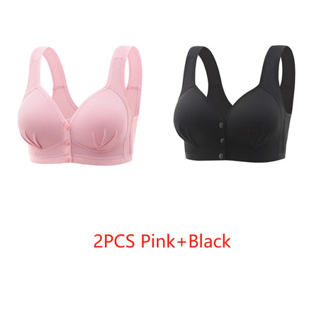New Large-sized Breathable Non Steel Ring Breastfeeding Underwear Thin Comfortable Adjustable and Seamless Women's Bra