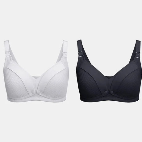 Front Button Maternity Nursing Bra Adjustable Mama Open Breast Bra Cotton Wire Free Sleep Underwear Lactating Nursing Bralettes