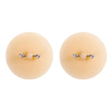 Tornova Solid State Rubber Nipple Patch Invisible and Traceless Solid Chest Patch Women's Sexy Breast Patch Nipple Decoration
