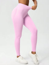 Women's Gym Tight Pants Seamless Yoga Pants Hip Lifting Workout Leggings Fitness Running Compression Sports Tights