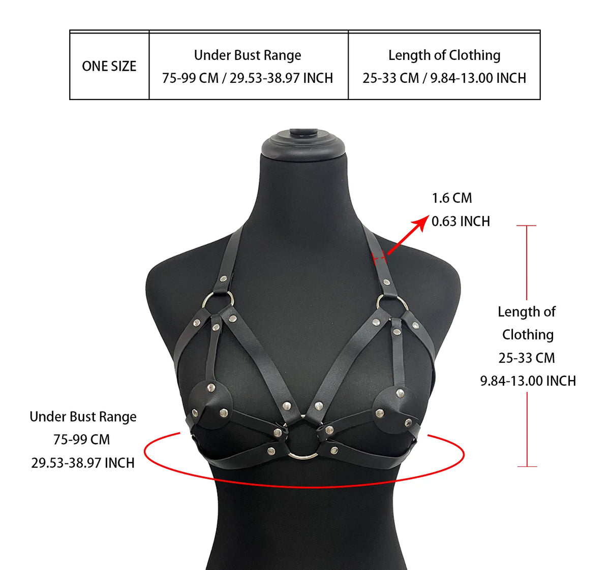 Women Sexy Leather Lingerie Cage Bra Straps Leg Harness Set BDSM Fetish Clothing Bra Bondage Harness Gothic Erotic Rave Outfit