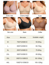 Push-Up Lifting Wireless Bra, Women's Comfortable Seamless Underwear,Soft Breathable Skin-Friendly,No Steel Ring,Ideal for Daily