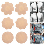 50-500pcs Nipple Cover Stickers Women Breast Lift Tape Pasties Invisible Self-Adhesive Disposable Bra Padding Chest Paste Patch