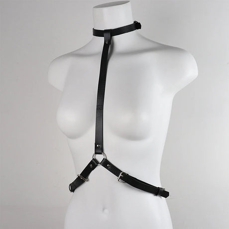 PU Leather Harness Garters Sexy Lingerie Women Bdsm Bondage Body Belt Harajuku Gothic Clothes Erotic Corset Harness Belts