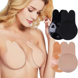 Reusable Silicone Women Breast Petals Lift Nipple Cover Invisible Petal Adhesive Strapless Backless Stick on Bra Breast Stickers