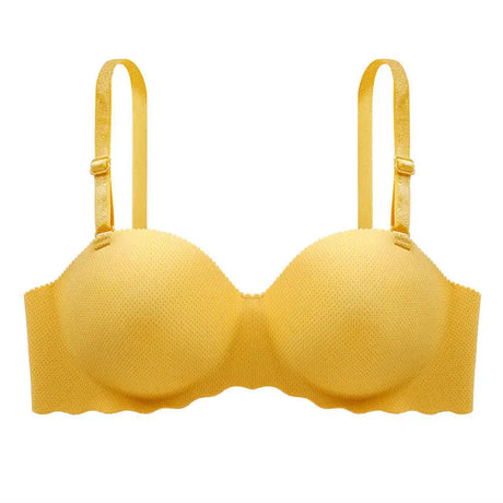 Women's Small Chest Underwear Seamless Push Up Bras Wireless Bralette Detachable Straps Breathable Brassiere Backless Lingerie