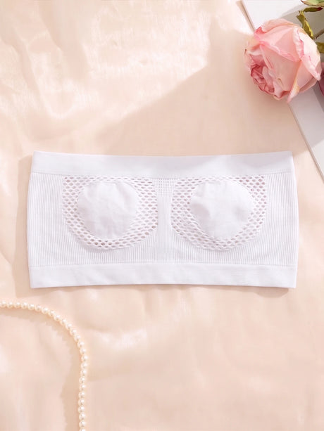 Heart Cutout Women Sexy Bras Seamless Wireless Invisible Sexy Lingerie Strapless Bra