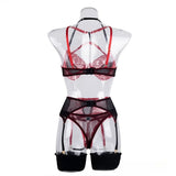 Tornova Erotic Lingerie Lace See-through Patchwork Hollow Body Shaping Gather Together Women Delicate Intimate Mesh Intimate Bra