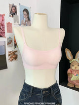 Plunge Neck Floral Demi Cup Bra Small Bust Wirefree Push Up Seamless Invisible Thin Cute Teen Girls Daily Wear Underwear