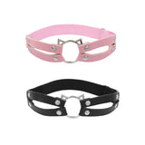 Cosplay Gothic Thigh Ring Garter Women Rock Sexy Elastic Double Layer Leather Belt Leg Punk Cat Head Thigh Garter
