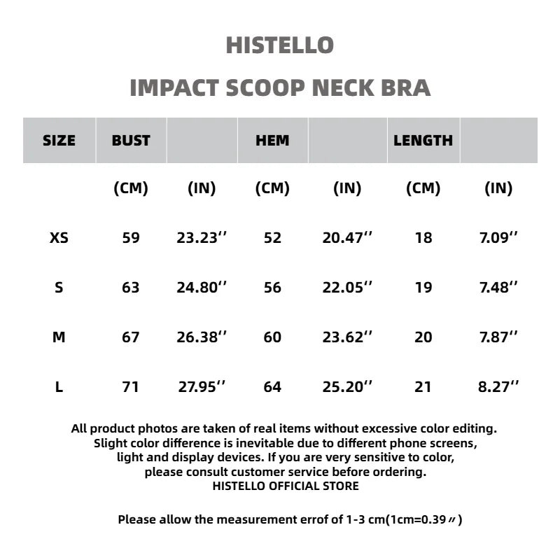 HISTELLO Impact Scoop Neck Bra Seamless Women Sports GYM Underwear Sexy Backless Yoga Clothing Naked Feeling Workout Fitness Bra