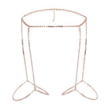 Luxury Party Crystal Thigh Garters Leg Chain Sexy Bling Rhinestone Legged Waist Chain Belly for Women Bikini Body Jewelry Gift