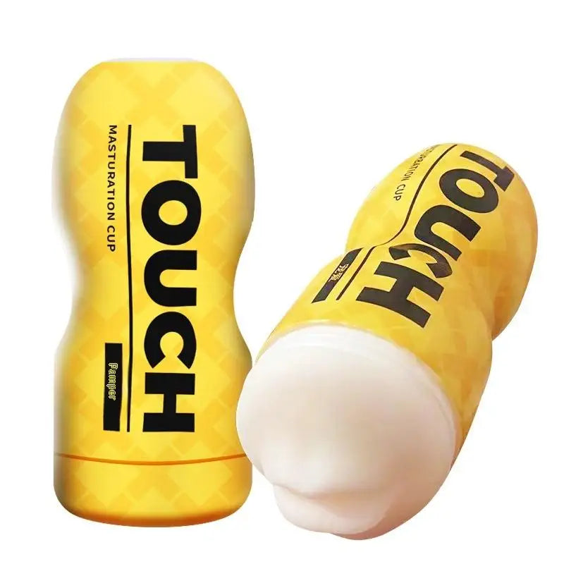 textureMale Masturbator Silicone Suction Cup with Realistic Vagina 3D Pussy Stroker Sleeve for Men Discreet Solo Playtime