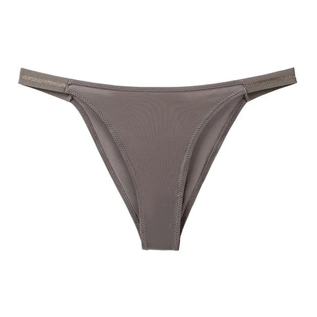 Ice Silk Thongs Women's Panties Luxury Bikini G-String Seamless Underwear Low Waist Briefs Female Underpant Pantys Sexy Lingerie