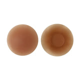 Upgrade Reusable Breast Round Nipple Cover Invisible Bikini Adhesive Strapless Backless Stick on Bra Silicone Breast Patch