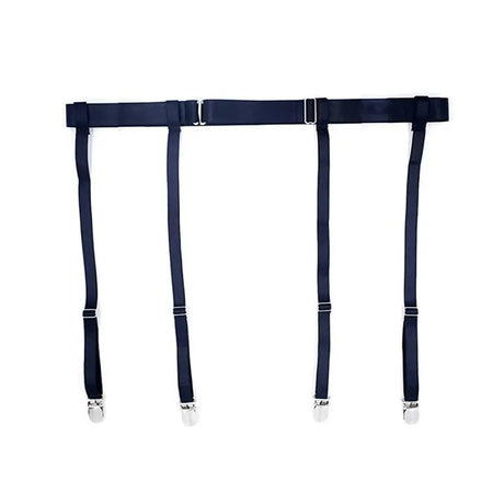 Sexy Adjustable Garter Belt Leg Sock 4/6 Metal Clips Thigh High Stockings Simplicity Elastic Suspenders Belt Women