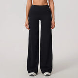 New Summer High Waist Wide-Leg Yoga Joggers Women's Autumn Casual Outdoor Sweatpants Female Straight Tracksuit Bottoms