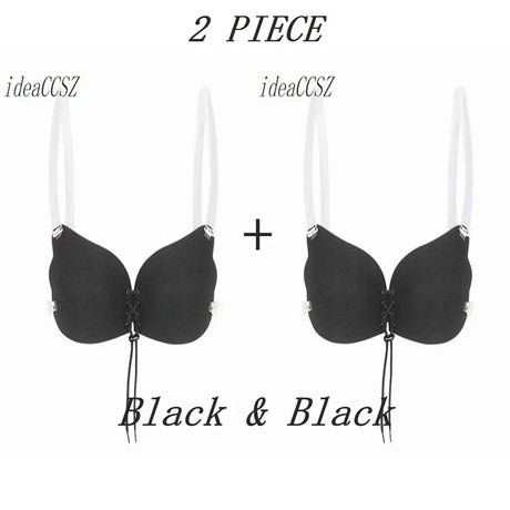 Underwear Women Self Adhesive Bras Female Nubra Magic Bra Invisible Push Up Silicone Sticky Fly BH Women Sexy ABCDEF