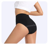 Menstrual Panties Woman Super Absorbent Menstrual Panties High Waist Bamboo Fiber Leakproof Menstruation Period Underwear Girl