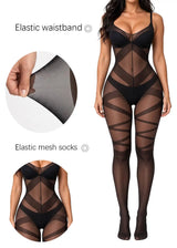 Sexy Lace Up Women Patterned Black Jumpsuit Sheer Suspender Bodystocking Geometric Cutout Slim Fit Lingerie
