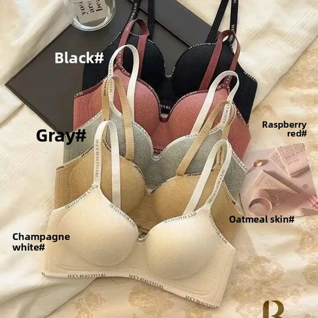 8cm Extreme Push Up Bra for Small Chest AA-A-B Cup Ultra Thick Padding Wireless Bra for Max Lift Deep Plunge Seamless Lingerie