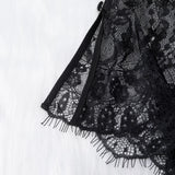Sexy Lingerie Hollowed Out Suit Transparent and Seductive Mesh See Through Sets for Women Porn Lace Bra Lingerie Sets Intimates
