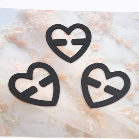 3 Pcs/set Invisible Bra Buckle Shadow-Shaped Underwear Buckle Bra Back Intimates Accessories Clips Strap Holders