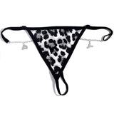 Customize Name Crystal Letters Waist Body Chain for Women Sexy Leopard Underwear Bikini Thong Body Jewelry Valentine's Day Gift