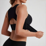 Women's Posture Correction Bras Seamless Wireless Push Up Bralette with Cross Back Support Female Lingerie