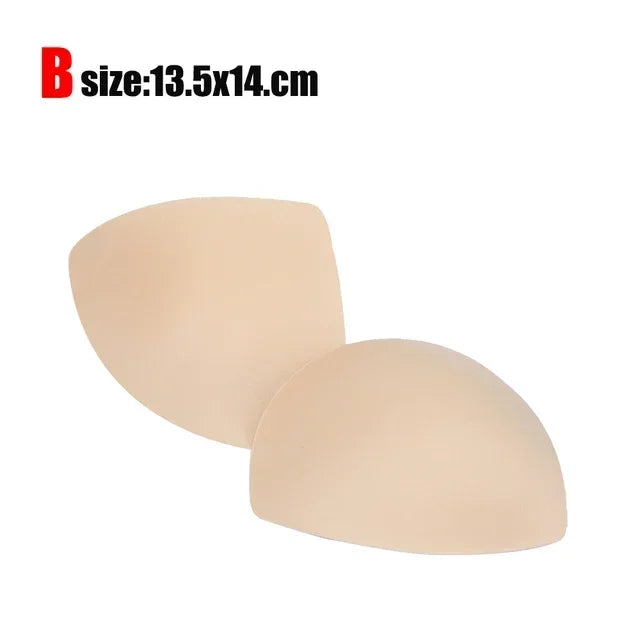 Soft Bra Pads Inserts Removable Bra Pad for Women Breast Push Up Enhancer Bra Pad Sports Bras Cups Insert Bikini Swimsuit