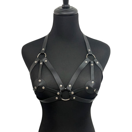 Women Sexy Harness Corset Leather Lingerie Bondage Belt BDSM Chest Harness Underwear Suspenders Erotic Fetish Clothing Sex Toys