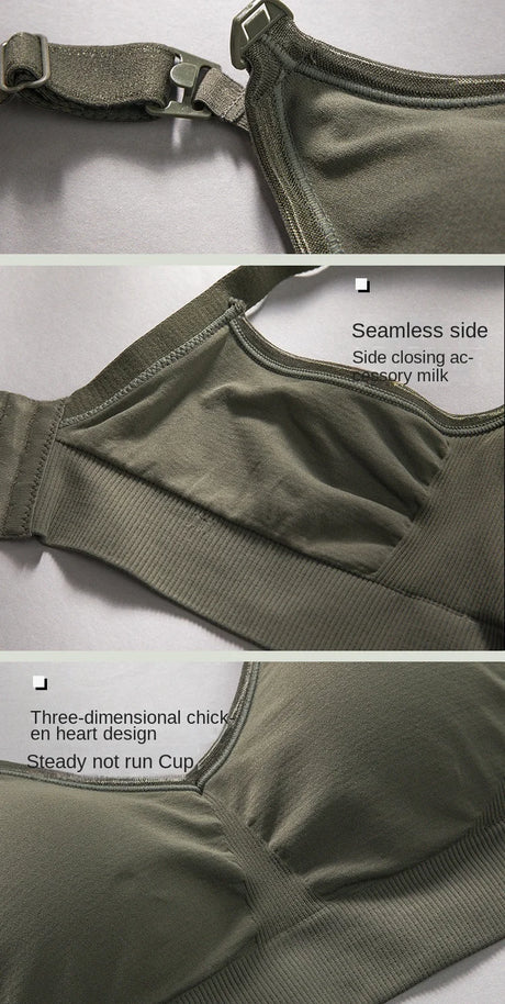 1pc Maternity Nursing Bras Solid Premama Breastfeeding Pregnant Women Pregnancy Underwear Breast Feeding Bra Clothing Lactancias