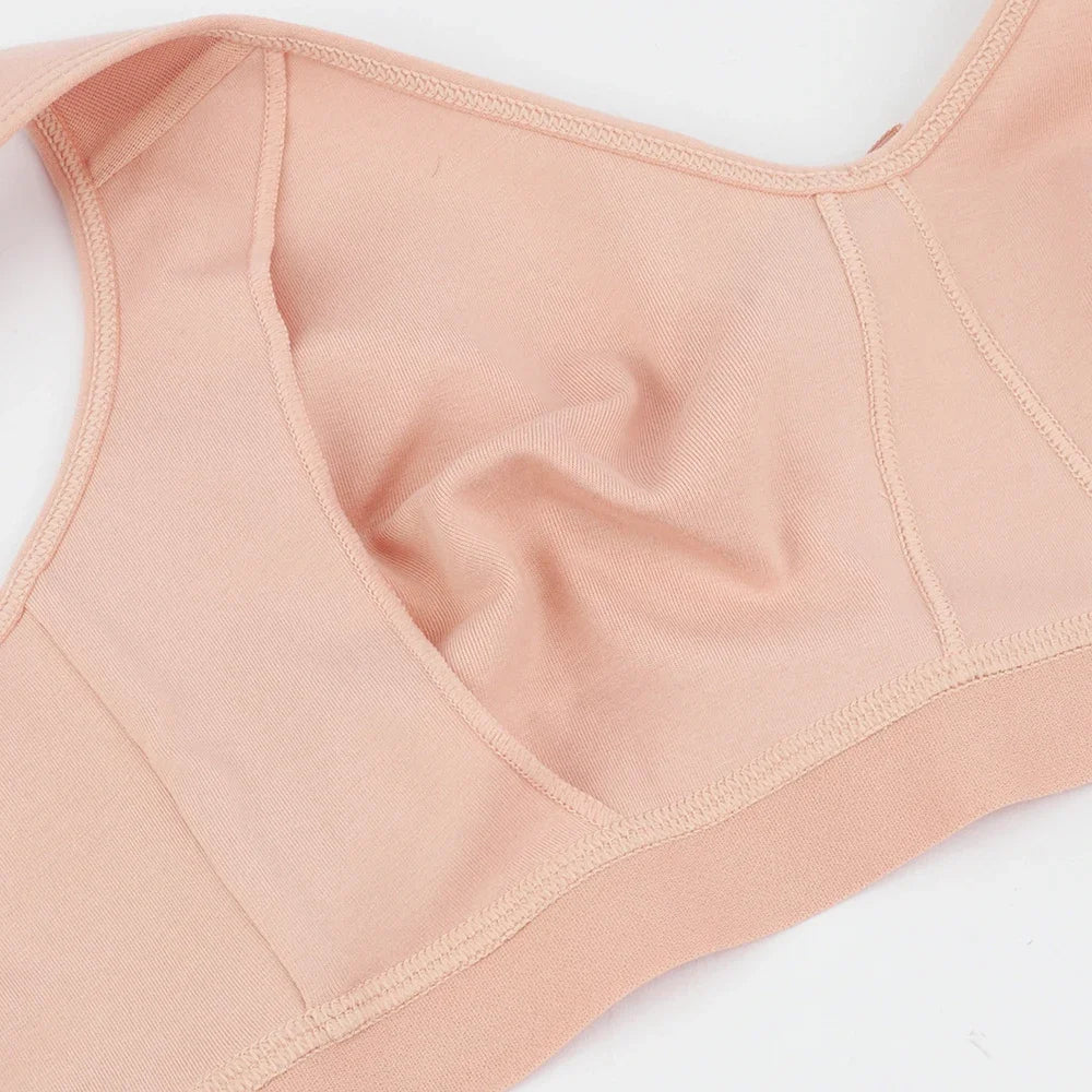 Sheroine Plus Size Women Wireless Bras Full Coverage Soft Seamless Underwear Breathable Lingerie Non-Padded Comfort Bra