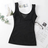 Mesh Thin Slimming Bodysuit Shaper Abdomen Tummy Control Postpartum Vest Lingerie Seamless Body Shaping Underwear Yoga