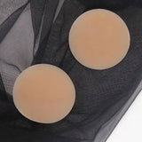 Tornova Solid State Rubber Nipple Patch Invisible and Traceless Solid Chest Patch Women's Sexy Breast Patch Nipple Decoration