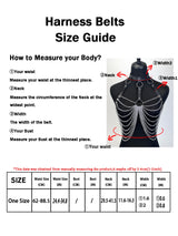 Women Gothic PU Leather Chest Harness Belt with Chain Bra Strap Adjustable Punk Y2K Body Harness Festival Layering Accessory