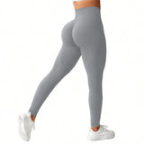 Women's Leggings Seamless Peach Hip Yoga Pants for Women, High Waist, Waist and Hip Lifting Fitness Pants