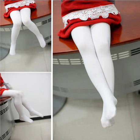 Children Girls Tights for Kids 1 to 15Y Classic Ballet Dance Pantyhose Baby Velvet Candy Color Spring Summer Student Stockings