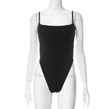 Black Slim Sexy Bodysuit Lingerie Backless Corset Top Patchwork Bodys Para Mujer De Vestir Summer Fashion Trends Women Clothing