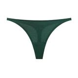 Ice Silk Thong Sexy Women Panties G String Briefs T Back for Girls Underwear Temptation Seamless Ladies Underpants  Size S-XL
