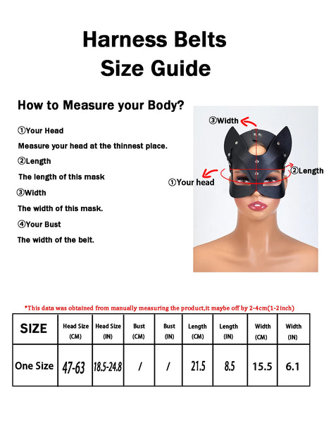 Exotic Leather Mask Women Men Cosplay Blindfold Games Half Face Mask BDSM Gothic Sex Toy Party Masquerade Ball Fancy Masks