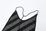 Sexy Style Party & Banquet 2026 New Arrival Women's Black Deep V-Neck Backless Sheer Fashion Sexy Strapless Dress